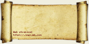 Hana Hristić vizit kartica